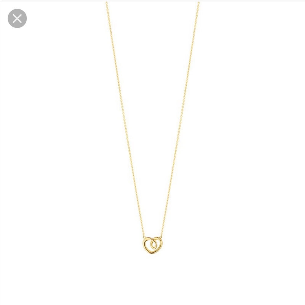 Georg Jensen | Heart Gold Pendant Small
